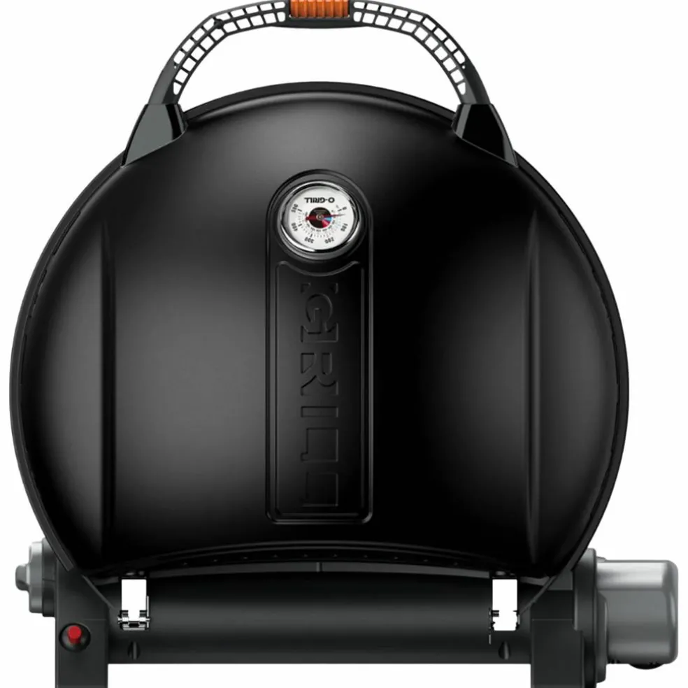 900 portabel gasolgrill, svart