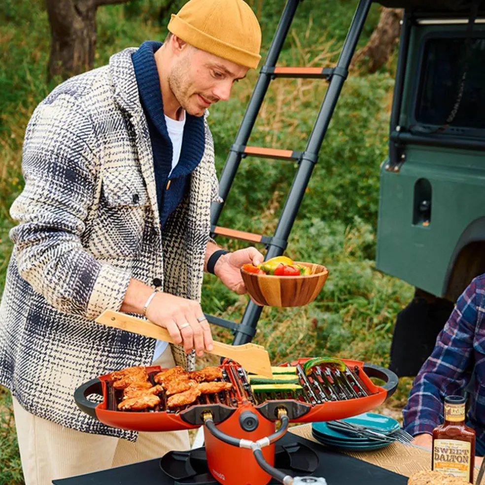 Portabel gasolgrill 3.0, terra red