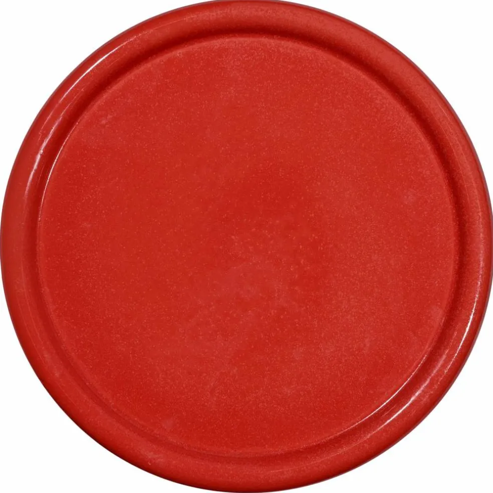 Porto kakfat 26,5 x 11 cm, röd/beige