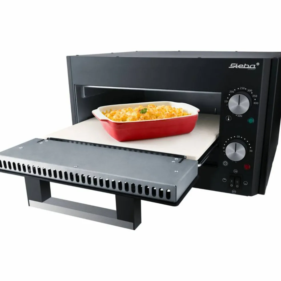 Power Pizzaugn 1800W 9 liter, svart