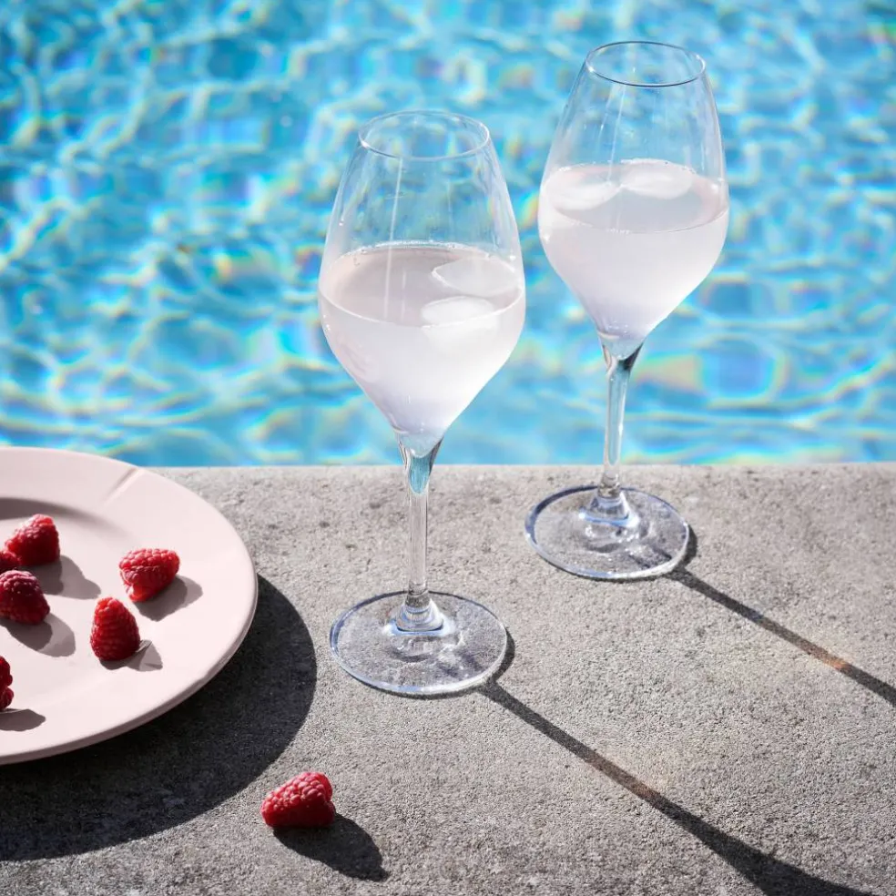 Premium champagneglas 37 cl 2 st, klar