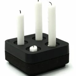 Presentkit, fyran korkskål, svart