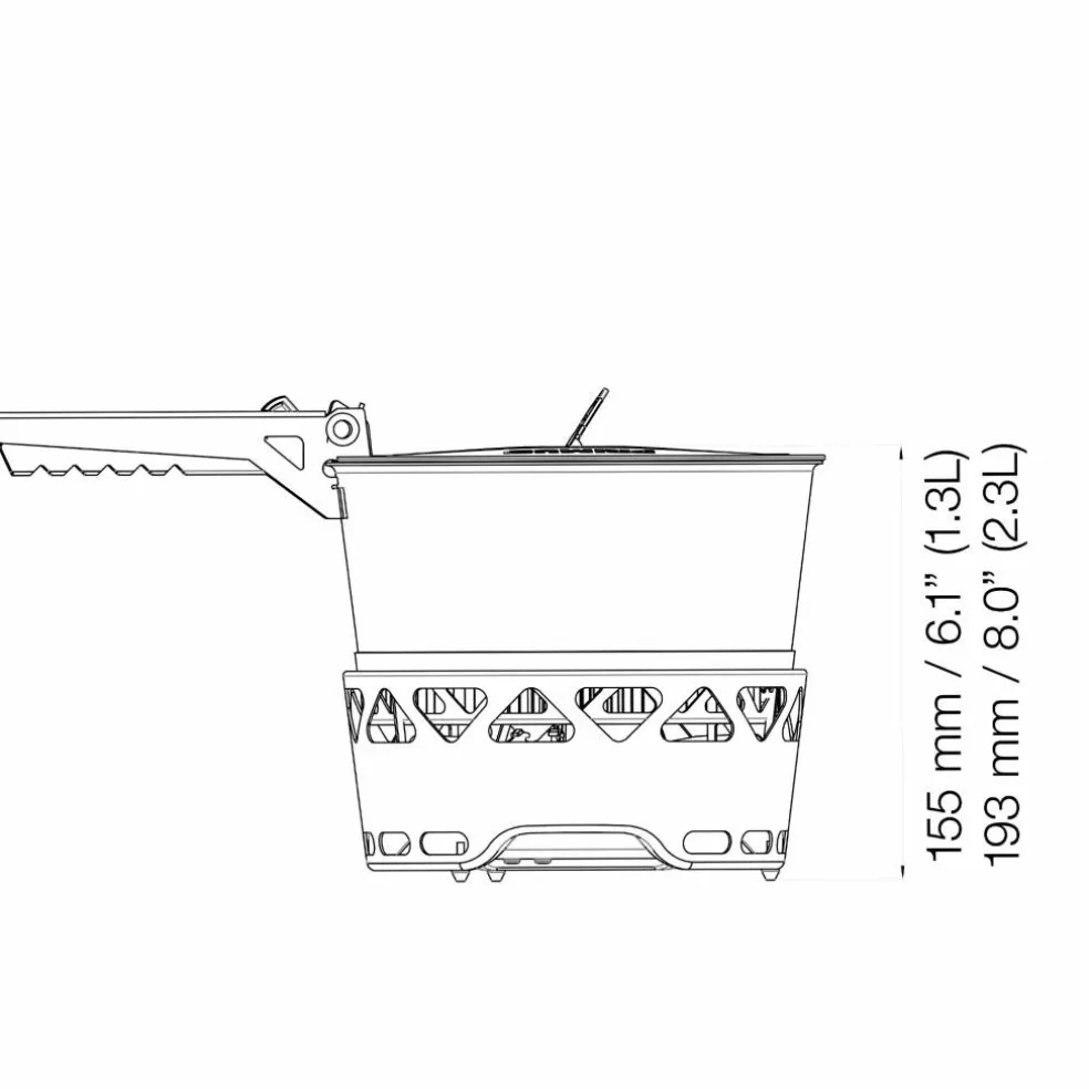 PrimeTech Gaskök Stove Set II 2.3L