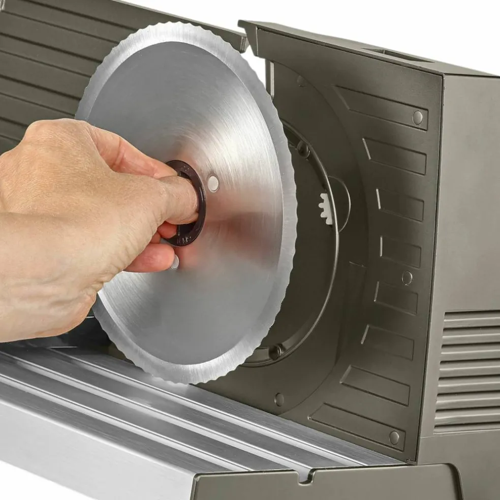 Pro AS 3918 skärmaskin med dubbla klingor, dark inox