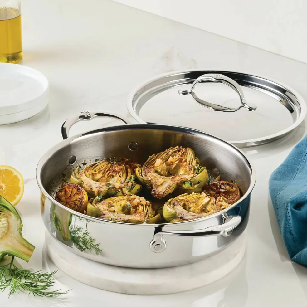 Probond Luxe sauteuse med lock 26 cm
