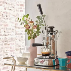 Professional Espressomaskin Koppar med Guldpläterade detaljer LPLPRG01EU