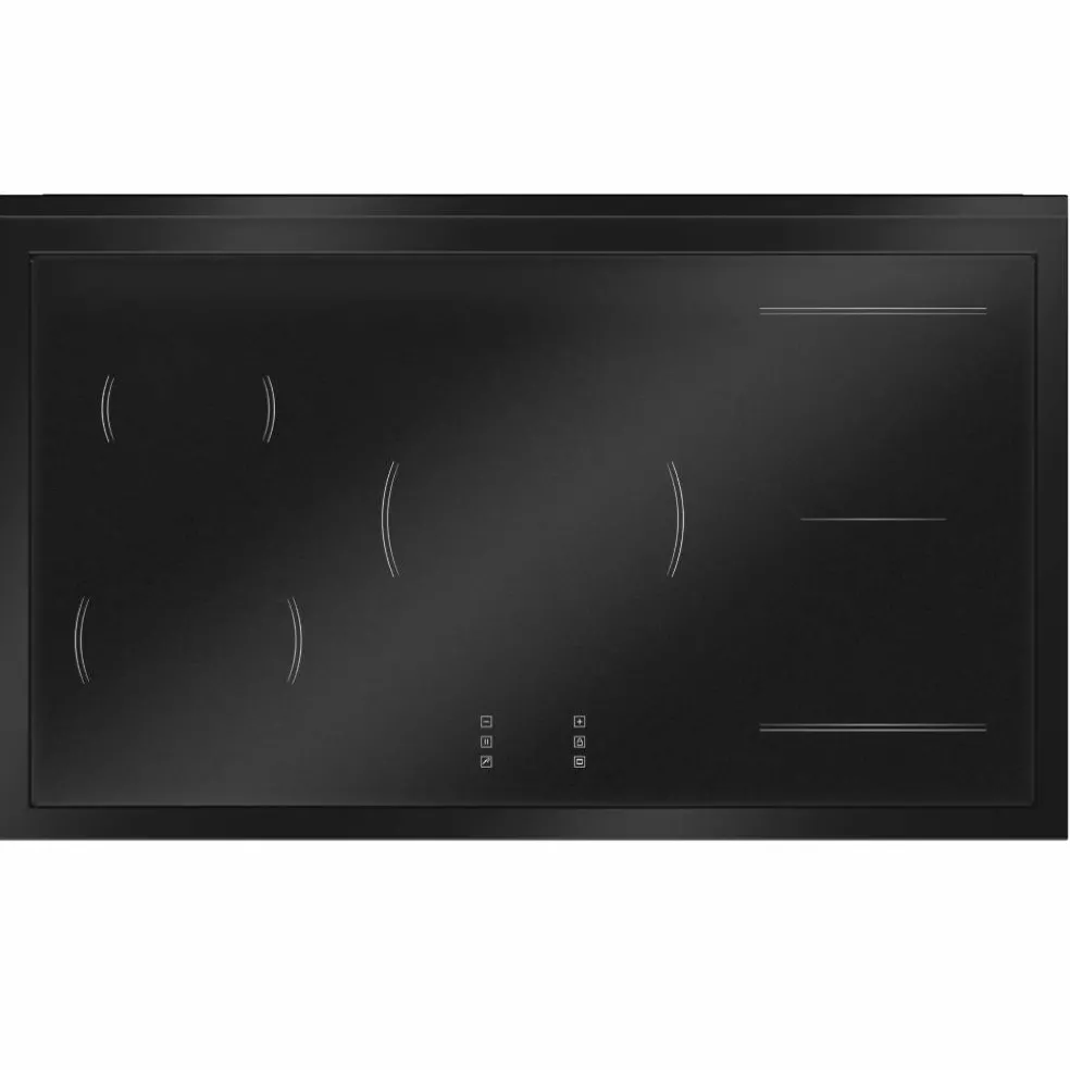 Professional PRO105I2ECAT2 induktionsspis 100 cm med 5 zoner och 2 ugnar, carbonio