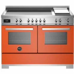 Professional PRO125I2EGIT2 induktionsspis 120 cm 5 zoner, elektriskt stekbord och 2 ugnar, gul