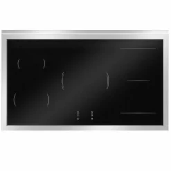 Professional PRO105I2EXT2 induktionsspis 100 cm med 5 zoner och 2 ugnar, rostfritt stål