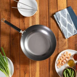 Professional Stir Fry-Pan, kolstål