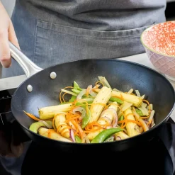 Professionell Wok Induktion 30 cm Non-stick