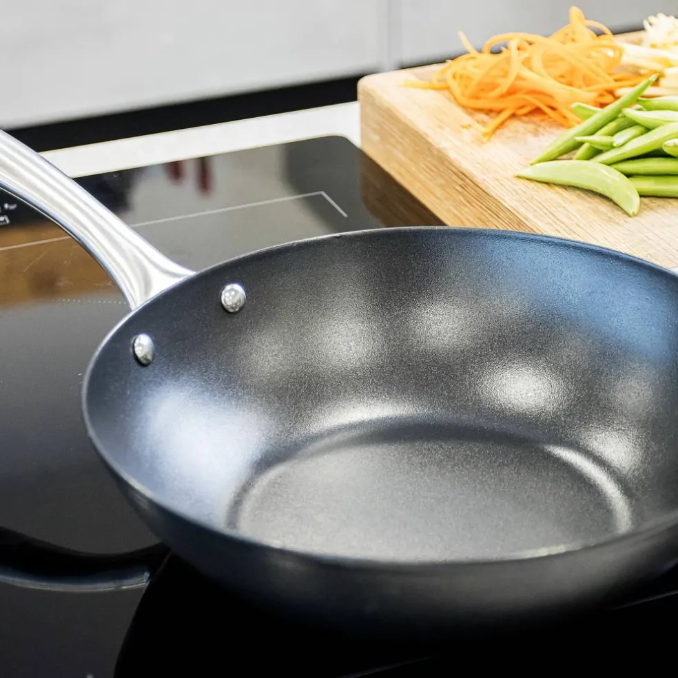 Professionell Wok Induktion 30 cm Non-stick
