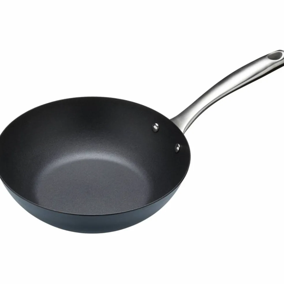 Professionell Wok Induktion 30 cm Non-stick