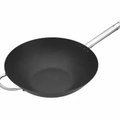 Professionell wok kolstål 35,5 cm Non-stick