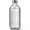 Pro glasflaska, polished steel