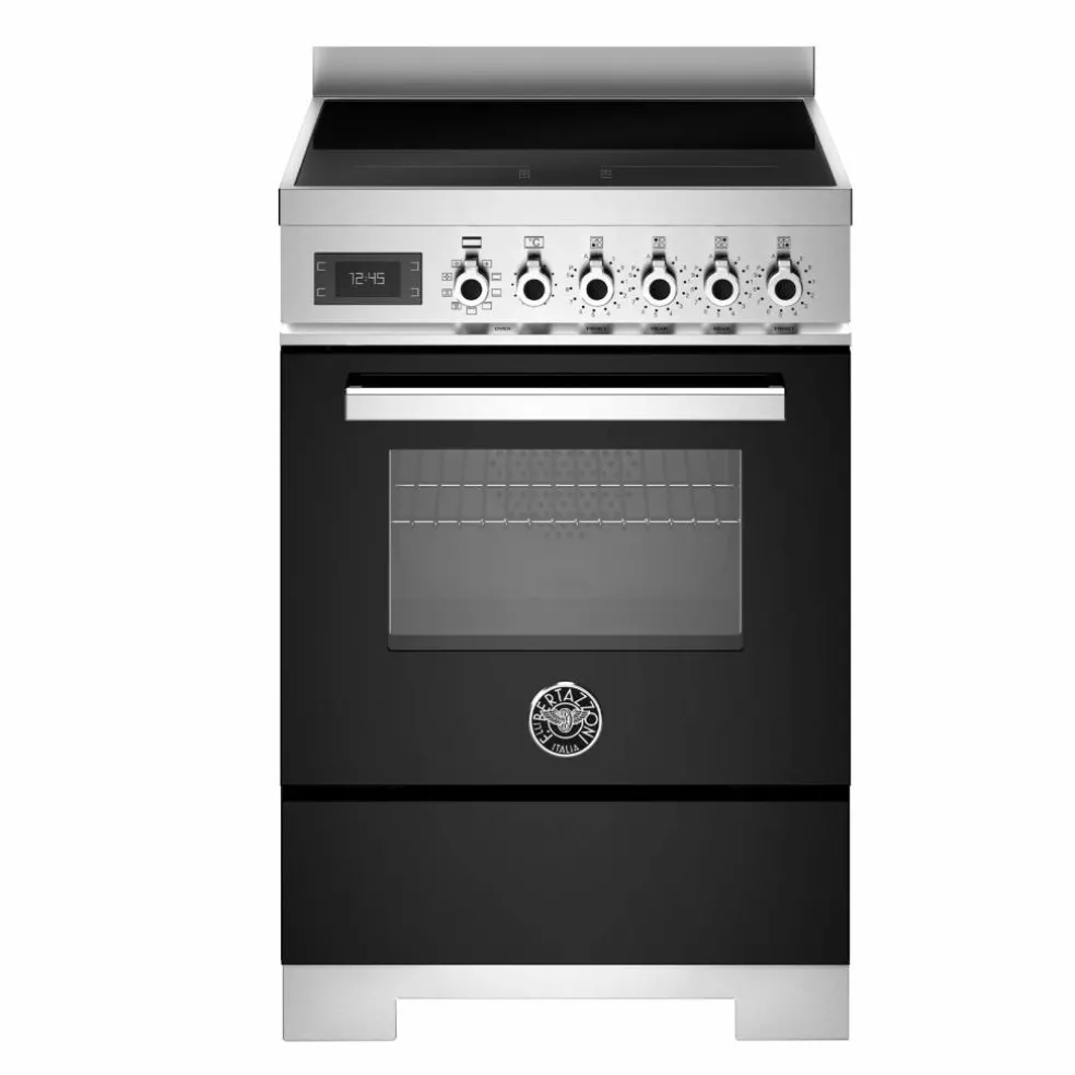 PRO64I1EBIT2 Professional induktionsspis 60 cm med 4 zoner och 1 ugn, vit