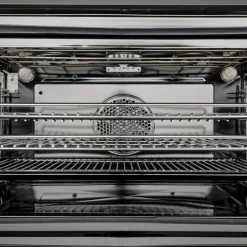 PRO95I1ECAT Professional induktionsspis med singelugn 90 cm, matt svart