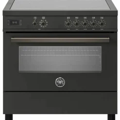 PRO95I1ECAT Professional induktionsspis med singelugn 90 cm, matt svart
