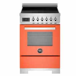 PRO64I1EGIT2 Professional induktionsspis 60 cm med 4 zoner och 1 ugn, gul