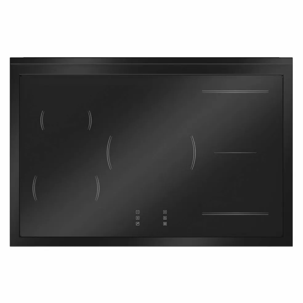 PRO95I1ENET2 Professional induktionsspis 90 cm med 5 zoner och 1 ugn, svart