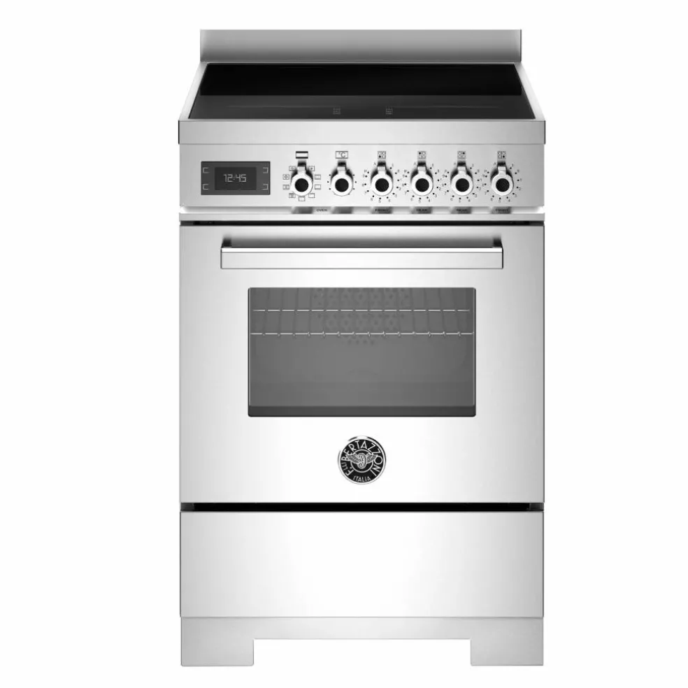 PRO64I1ENET2 Professional induktionsspis 60 cm med 4 zoner och 1 ugn, svart