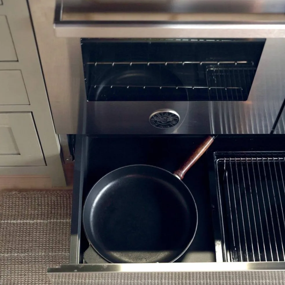 PRO95I2ENET Professional induktionsspis med dubbelugn, 90 cm, svart