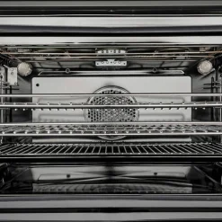 PRO95I1EROT Professional induktionsspis med singelugn, 90 cm, röd