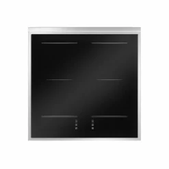 PRO64I1EROT2 Professional induktionsspis 60 cm med 4 zoner och 1 ugn, röd