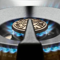 PRO96L1EGIT Professional gasspis med singelugn, 90 cm, gul