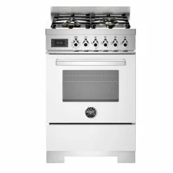 PRO64L1ENET2 Professional gasspis 60 cm med 4 brännare och 1 ugn, svart