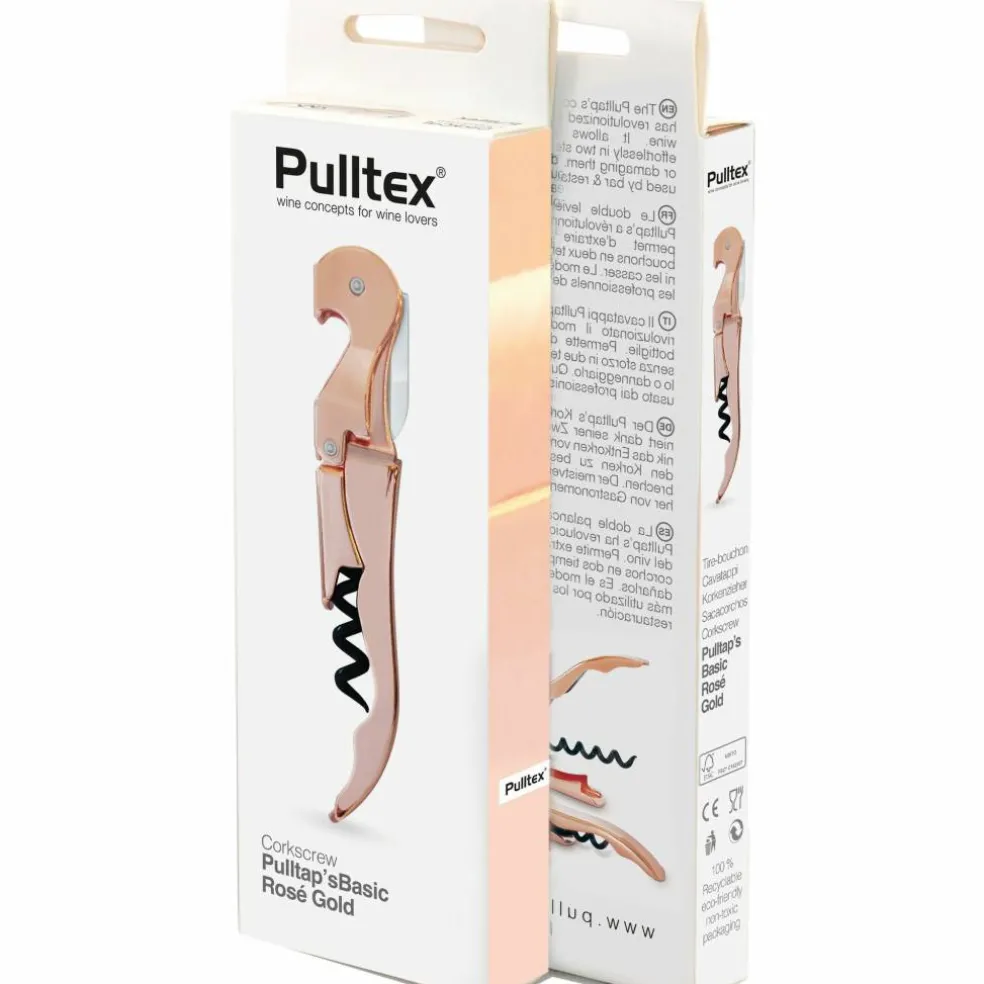 Pulltaps Basic vinöppnare, guld