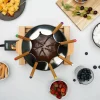 Pure fondueset, svart