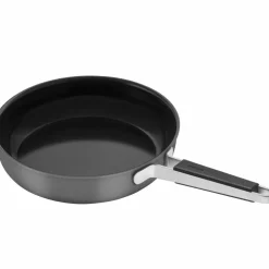 Pure stekpanna 28 cm, rostfritt stål, grå