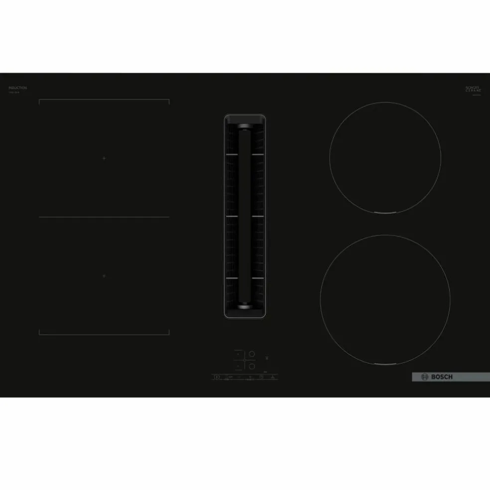 PVS811B16E Serie 4 induktionshäll med integrerad fläkt 80 cm