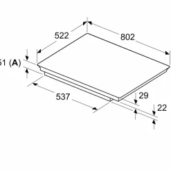 PXE831HC1E Serie 6 induktionshäll 80 cm