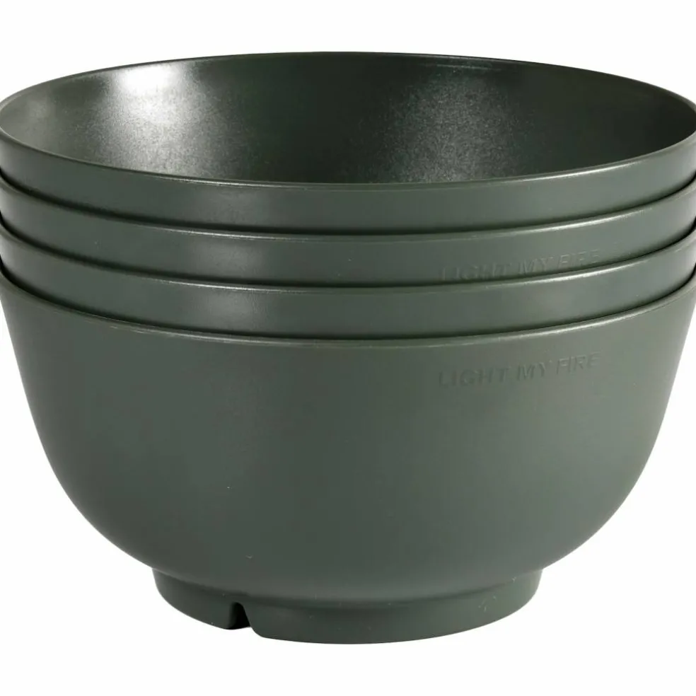 RamenBowl skål 4-pack, sage green
