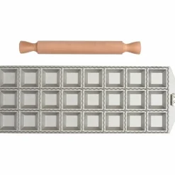 Ravioliform för 24 kvadratiska ravioli