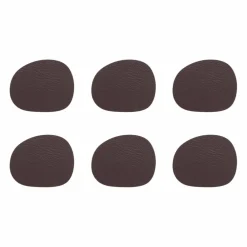 RAW Buffalo glasunderlägg 6-pack, ljusgrå