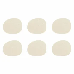 RAW Buffalo glasunderlägg 6-pack, cinnamon brown