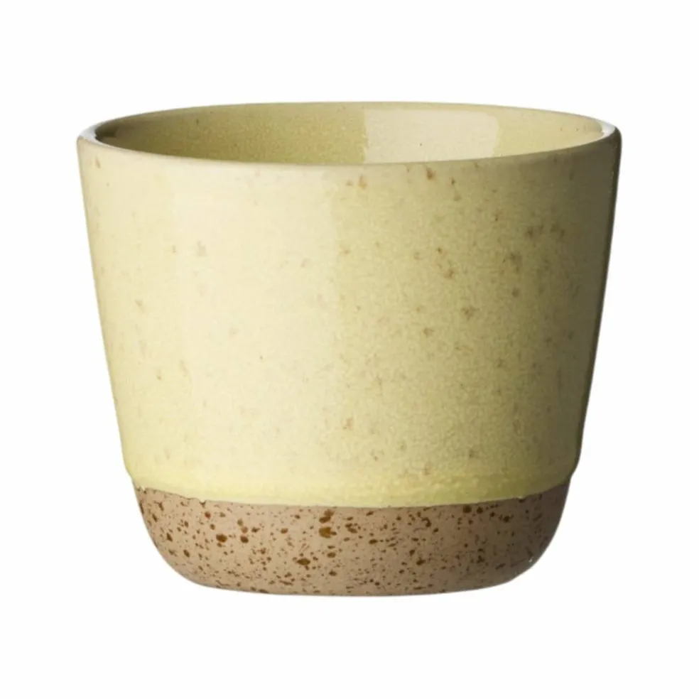 RAW Colour mugg utan handtag 20 cl, yellowish