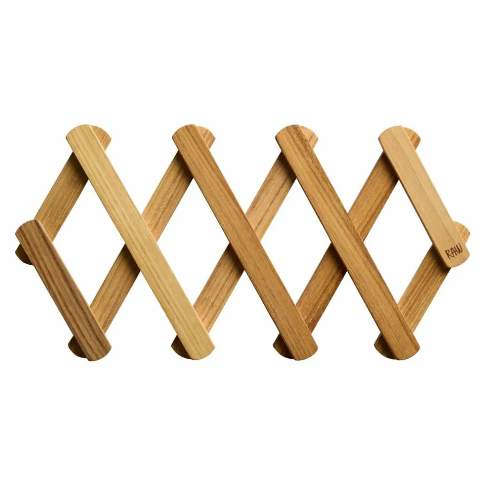 RAW expanderbart grytunderlägg 60 cm, teak