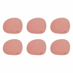 RAW glasunderlägg 6-pack, mocca