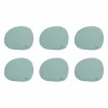 RAW glasunderlägg 6-pack, sky blue