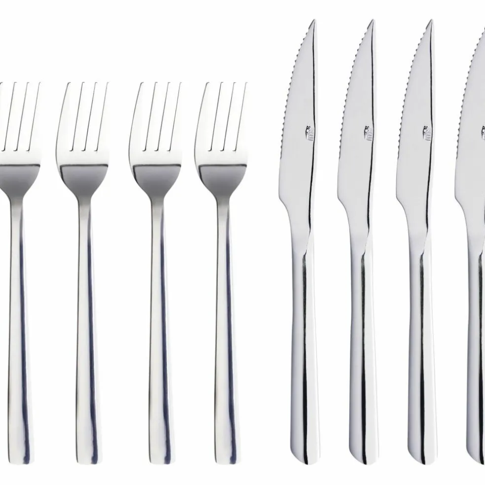 RAW grillbestick 8 delar, rostfritt stål
