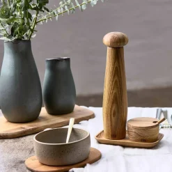 RAW Kvarnset tall, teak