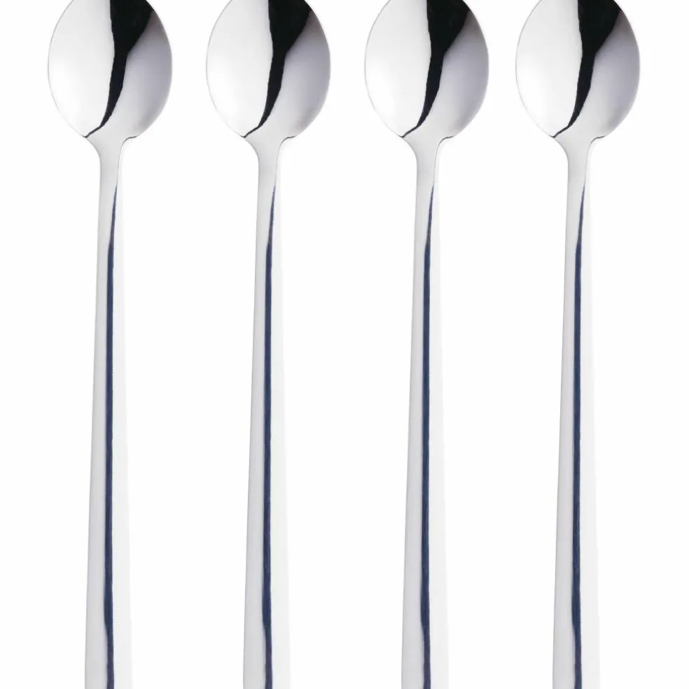 RAW lattesked 4-pack, rostfritt stål