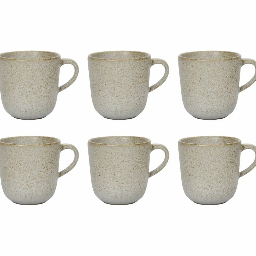 Raw mugg 20 cl 6 st, beige