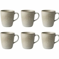 Raw mugg med öra 35 cl 6 st, beige