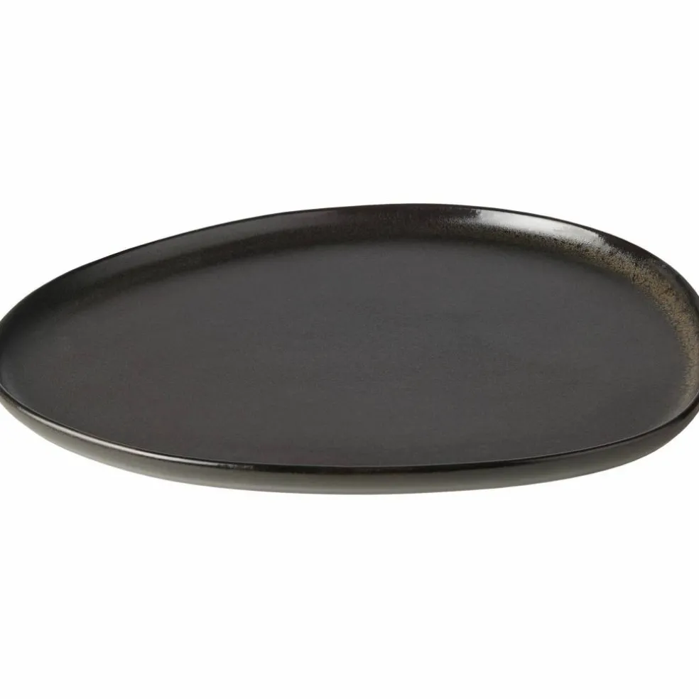 Raw Organic middagstallrik, 29x25 cm, sandy beige