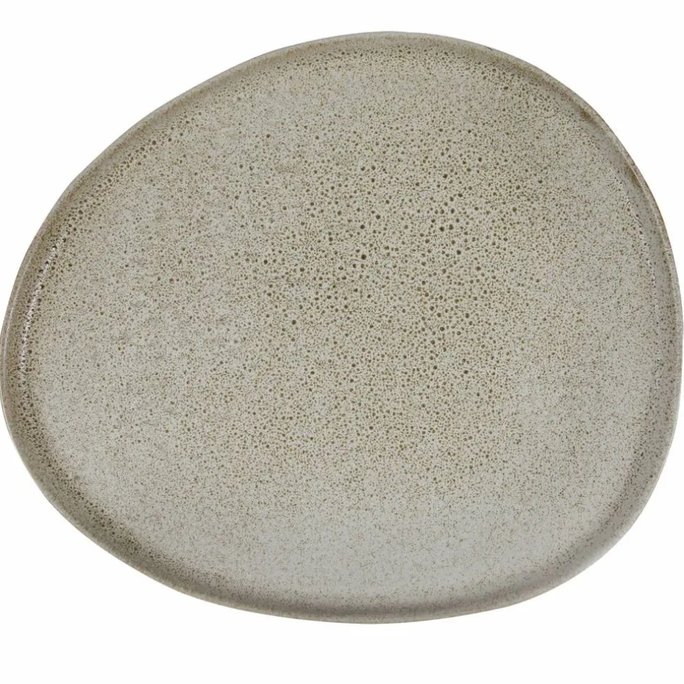 Raw Organic middagstallrik, 29x25 cm, northern green